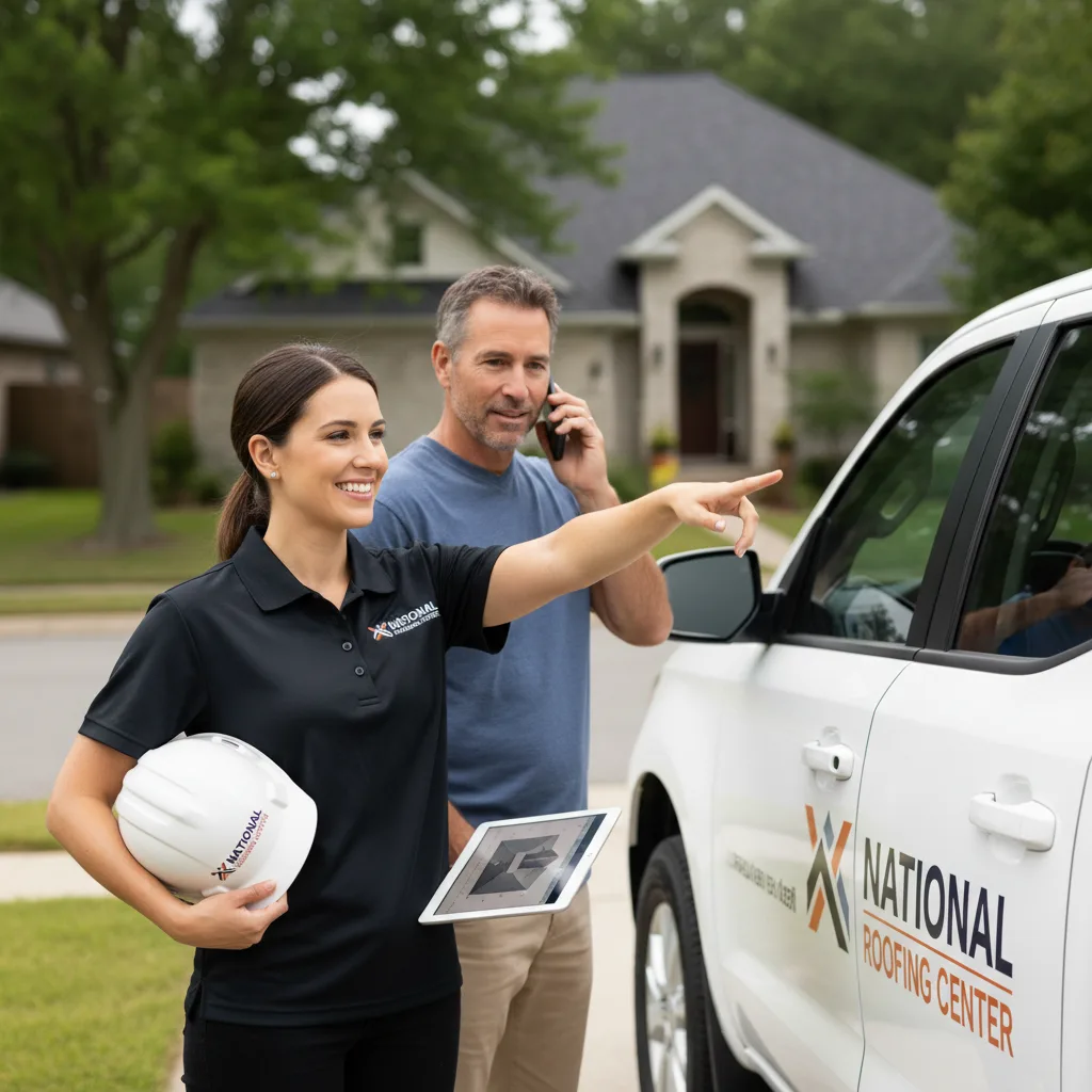 National Roofing Center customer support in Ringle